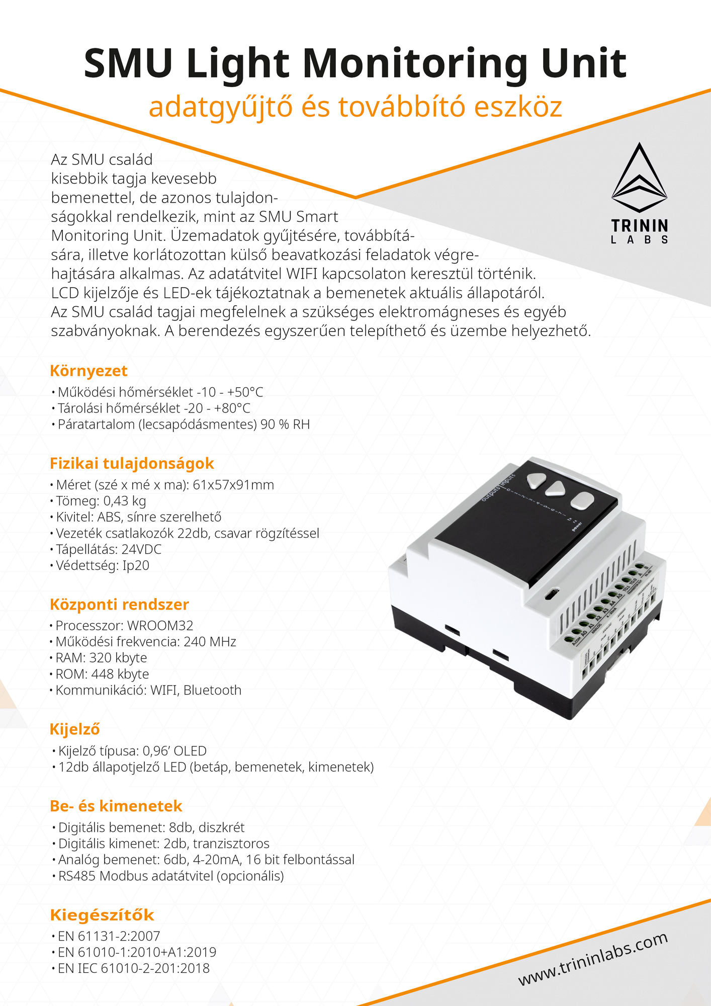 SMU Light prospektus